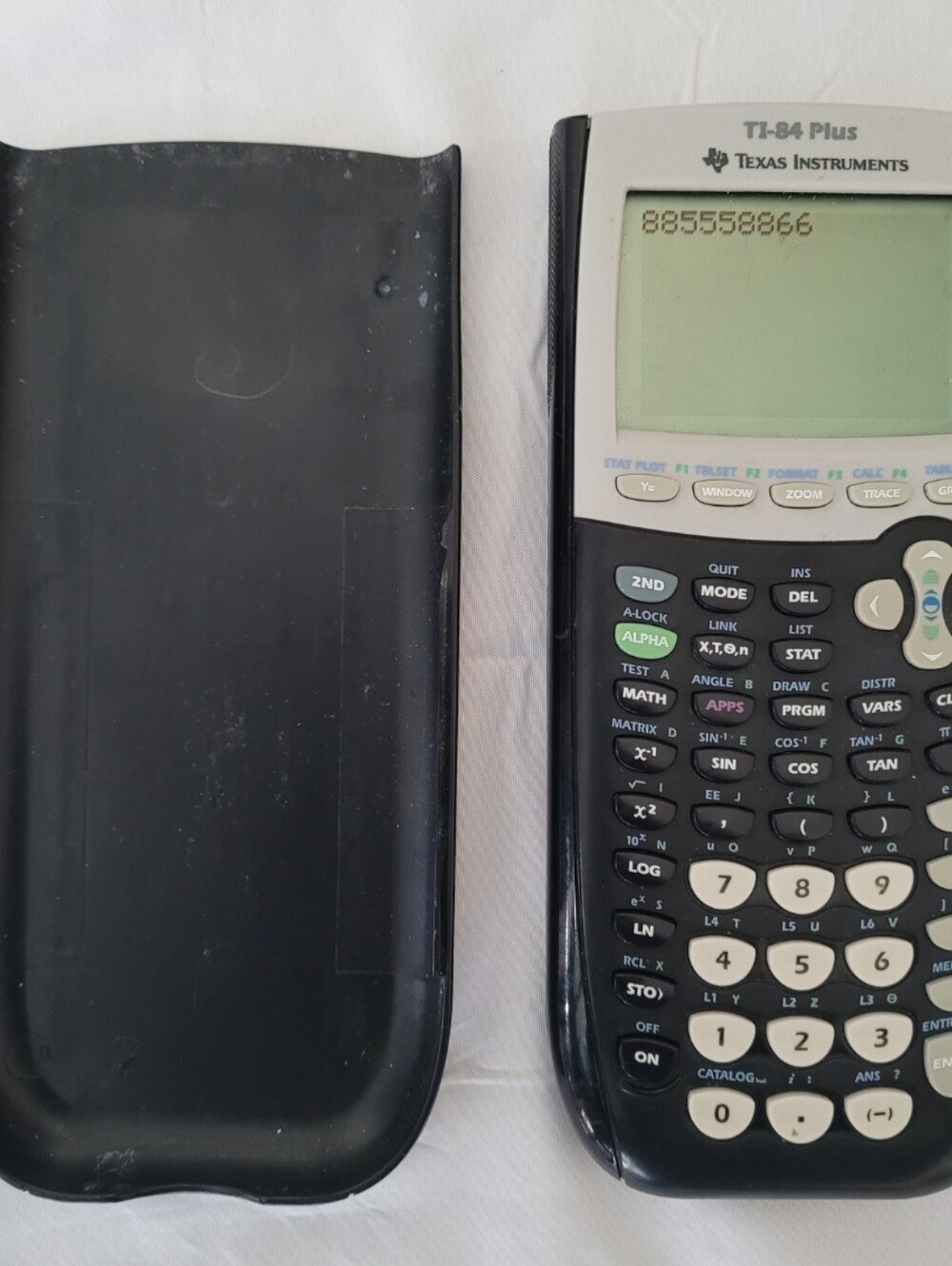 TI-84 Plus Calculator Math Class Instructions + Port Cable - Picture 2 of 6